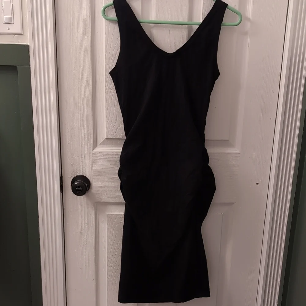 Old Navy Maternity Twist-Front Jersey Bodycon Sleeveless Dress Size Medium - Picture 5 of 6